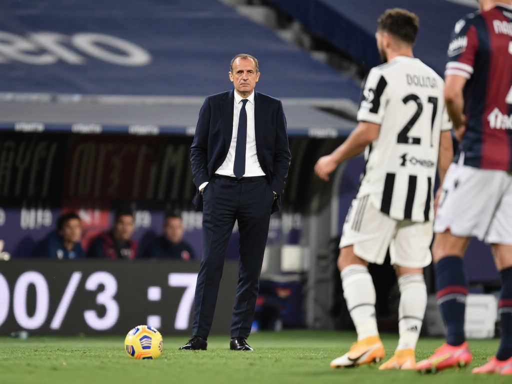 阿莱格里赛后情绪失控，在更衣室对博洛尼亚之战大发雷霆